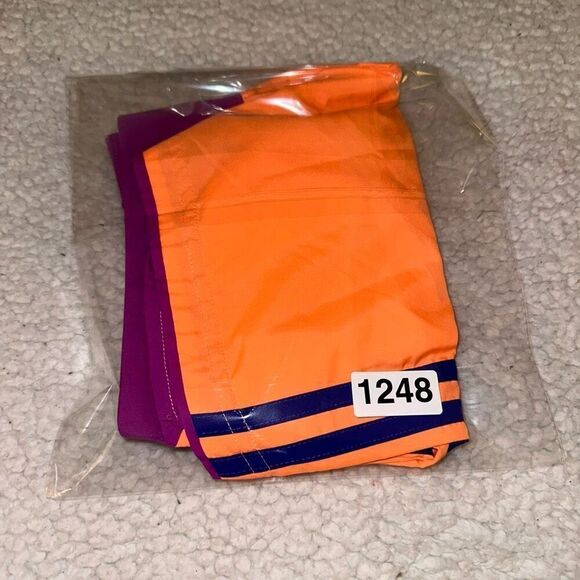 Adidas Women’s Athletic Shorts Bright Coral Purple Size Small EUC - Picture 11 of 11